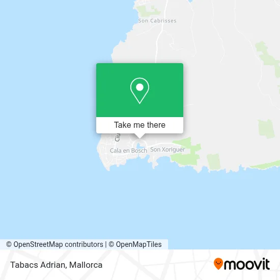 Tabacs Adrian map