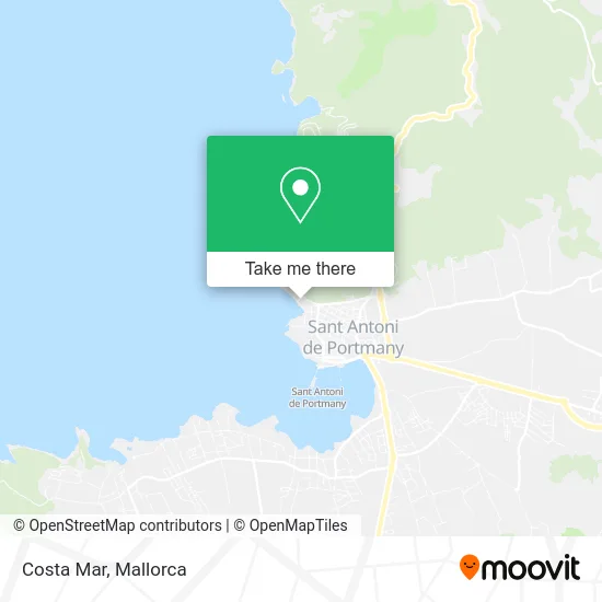 Costa Mar map