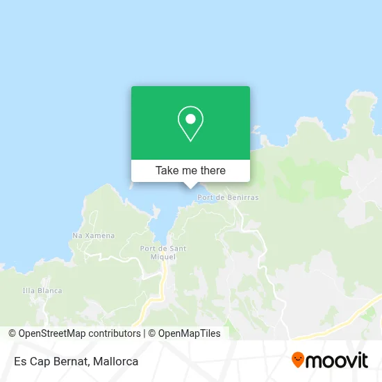 Es Cap Bernat map