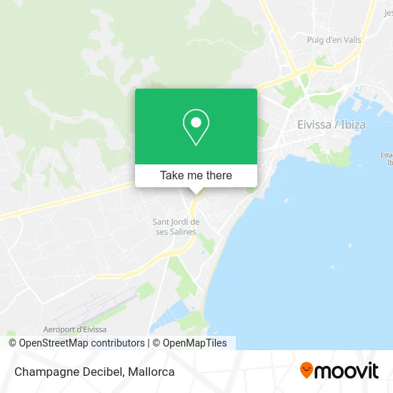 Champagne Decibel map