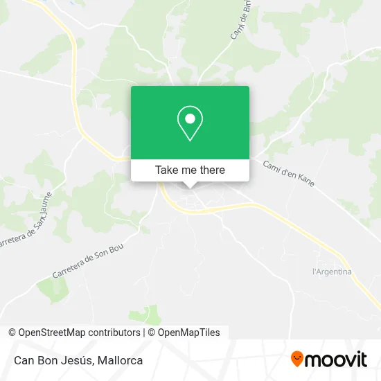Can Bon Jesús map