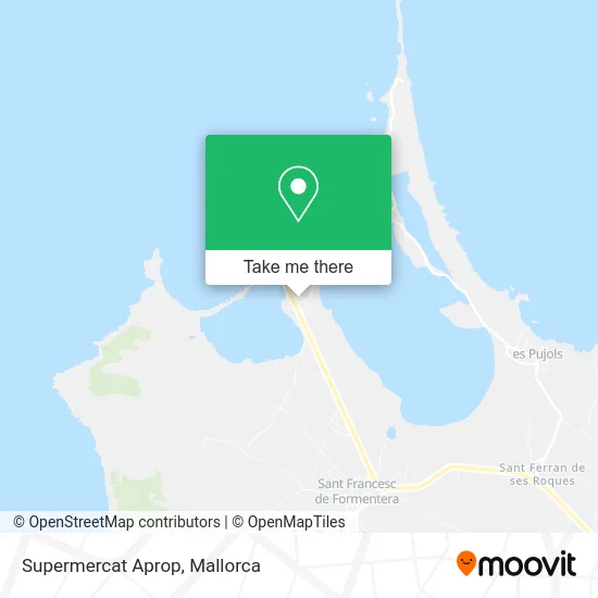 Supermercat Aprop map