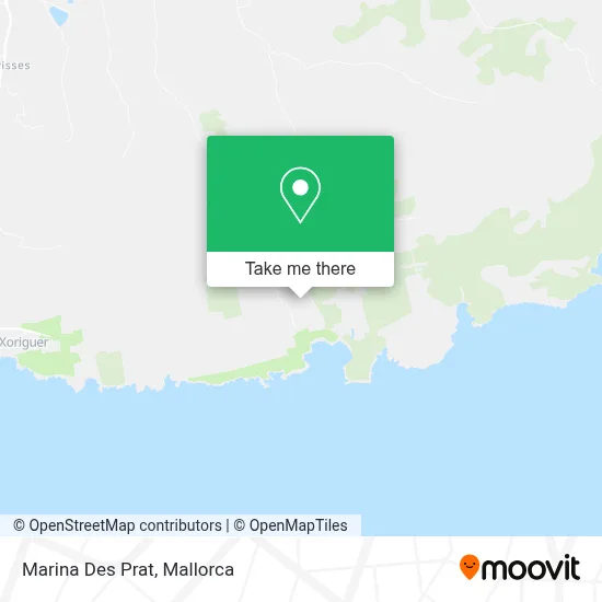Marina Des Prat map