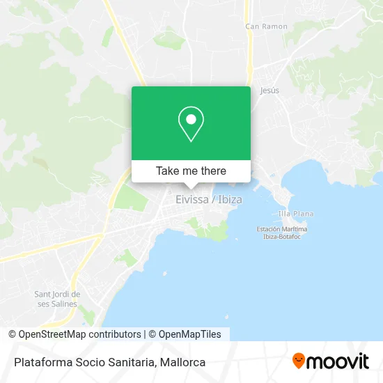 Plataforma Socio Sanitaria map