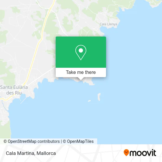 Cala Martina map