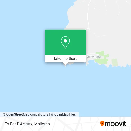 Es Far D'Artrutx map