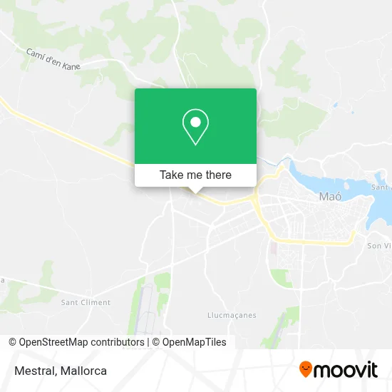 Mestral map