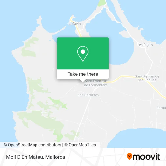 Molí D'En Mateu map