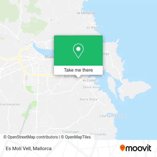 Es Molí Vell map