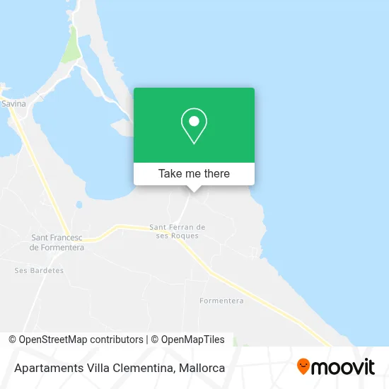 Apartaments Villa Clementina map