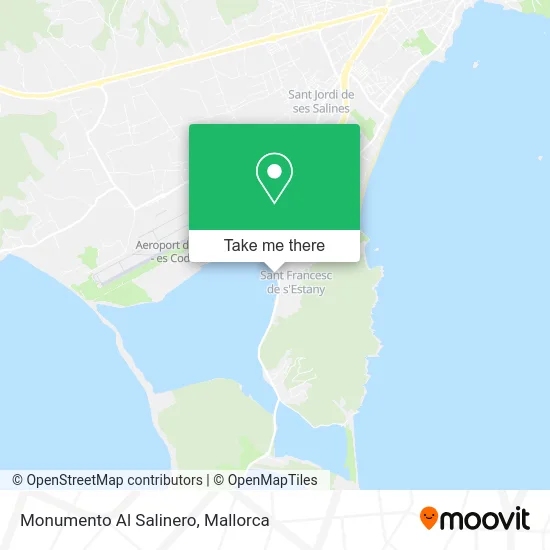 Monumento Al Salinero map