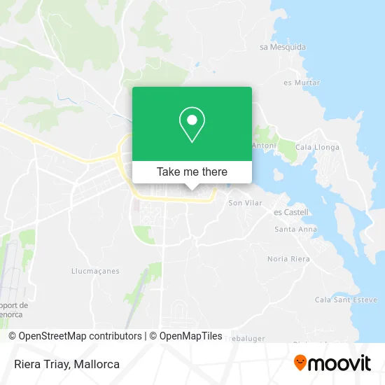Riera Triay map
