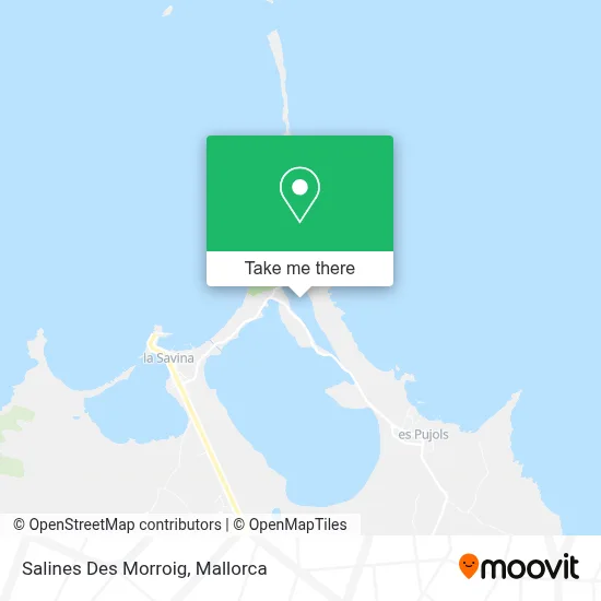 Salines Des Morroig map