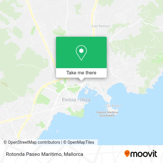 Rotonda Paseo Maritimo map