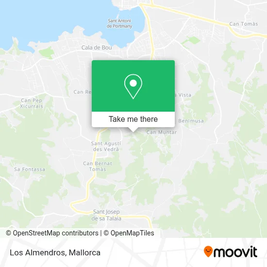mapa Los Almendros