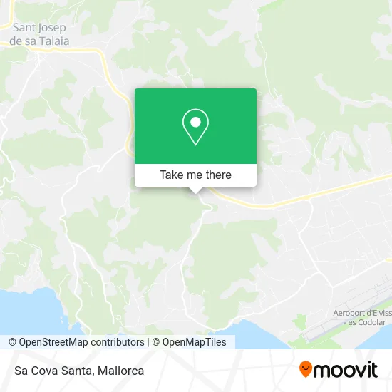 Sa Cova Santa map