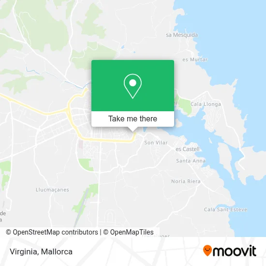 Virginia map