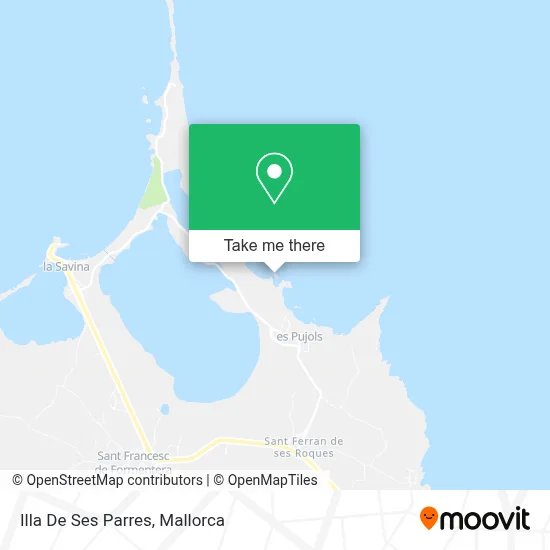 Illa De Ses Parres map