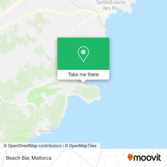 Beach Bar map