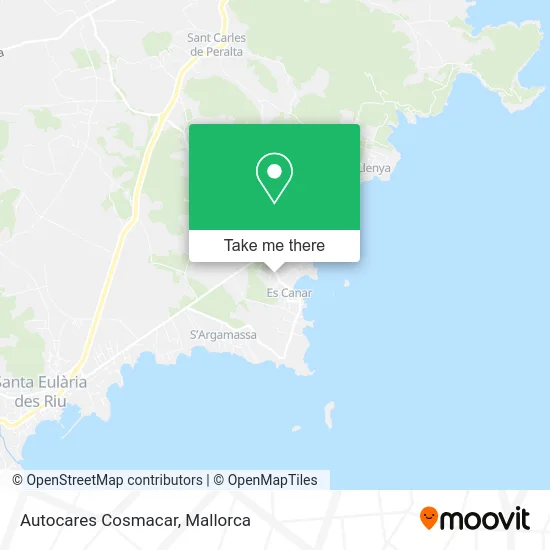 Autocares Cosmacar map