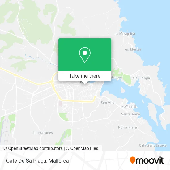 Cafe De Sa Plaça map