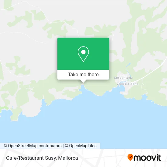 Cafe/Restaurant Susy map