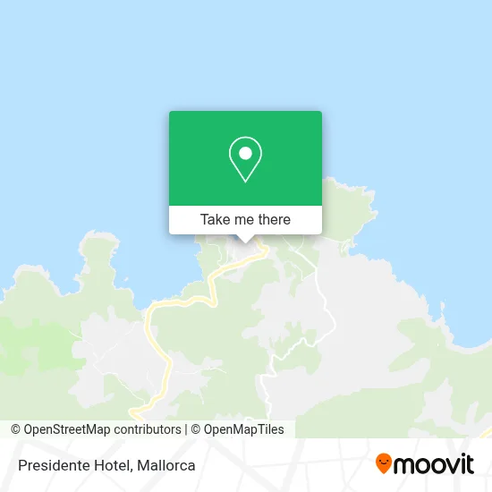 Presidente Hotel map
