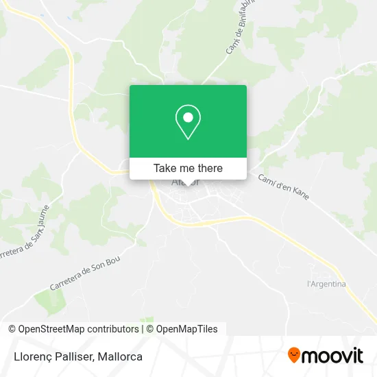 Llorenç Palliser map