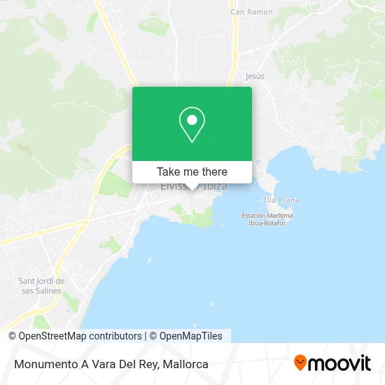 Monumento A Vara Del Rey map