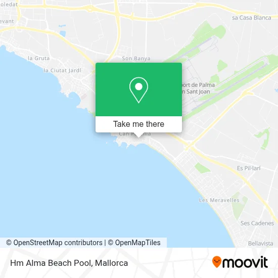 Hm Alma Beach Pool map