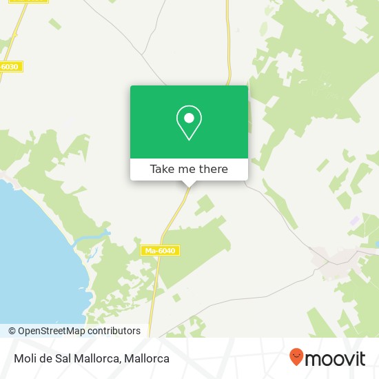 Moli de Sal Mallorca map