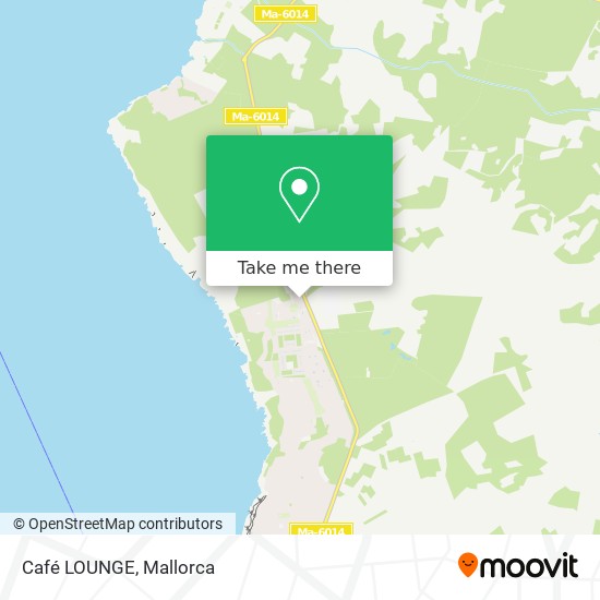 Café LOUNGE map