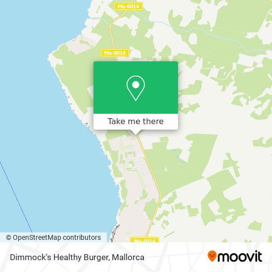 Dimmock's Healthy Burger map