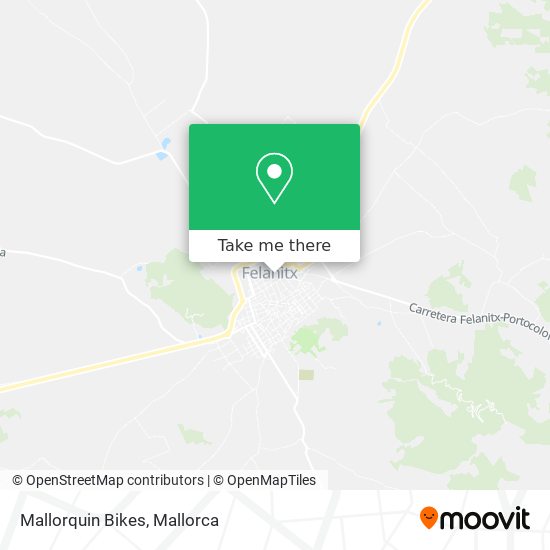 Mallorquin Bikes map