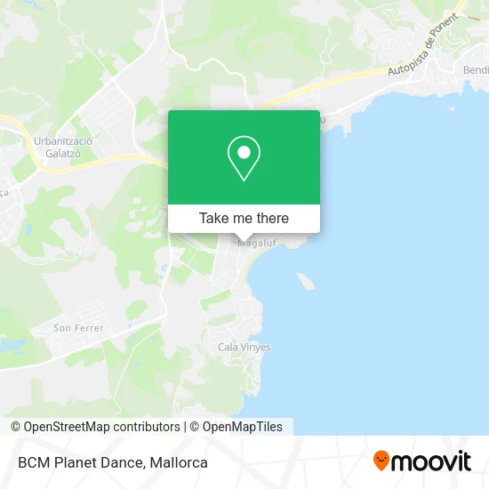 BCM Planet Dance map