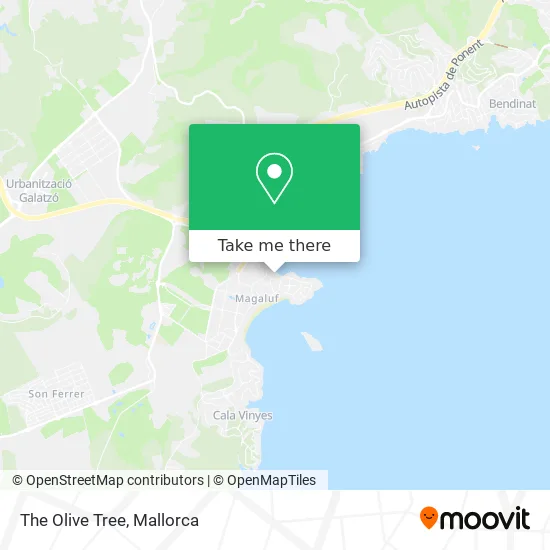 The Olive Tree map