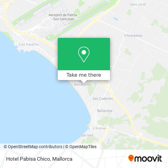 mapa Hotel Pabisa Chico
