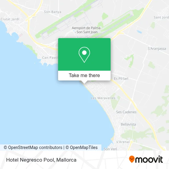 Hotel Negresco Pool map