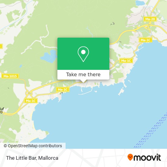 mapa The Little  Bar