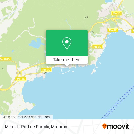 Mercat - Port de Portals map