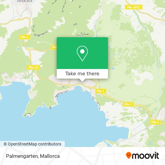 Palmengarten map