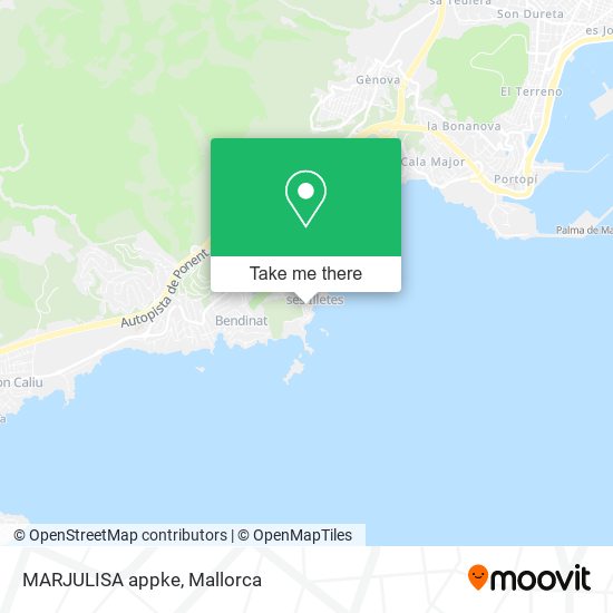 MARJULISA appke map