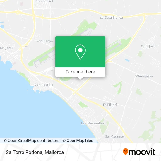 Sa Torre Rodona map