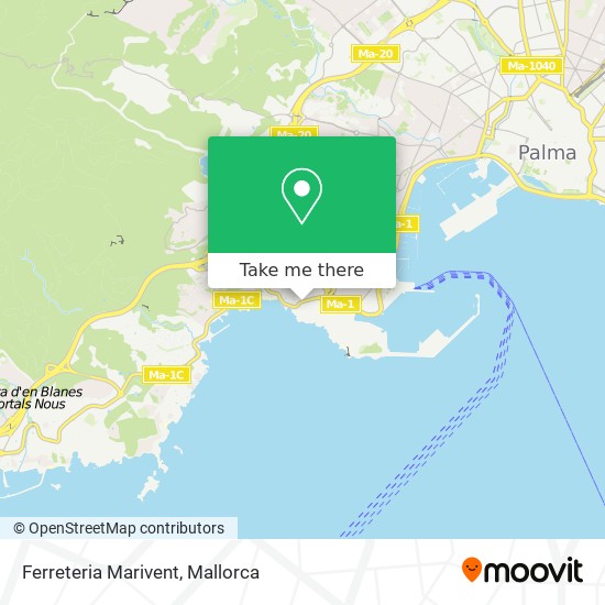 Ferreteria Marivent map
