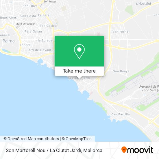 Son Martorell Nou / La Ciutat Jardí map