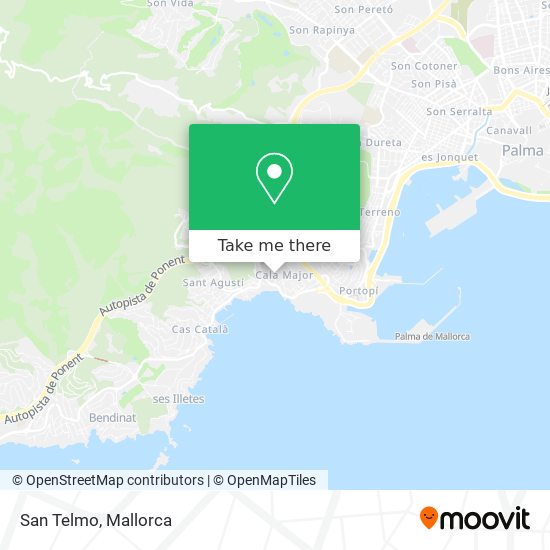 mapa San Telmo