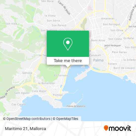 Maritimo 21 map