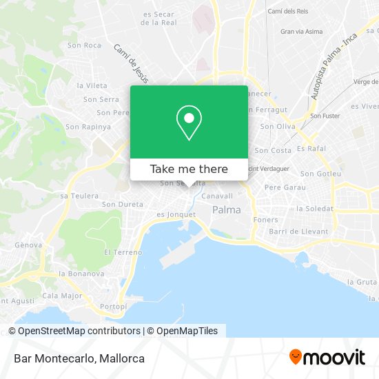 mapa Bar Montecarlo