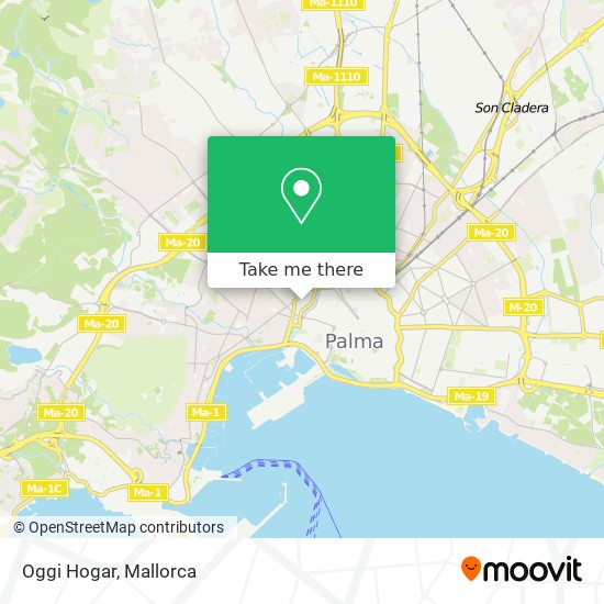 Oggi Hogar map