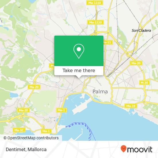 Dentimet map